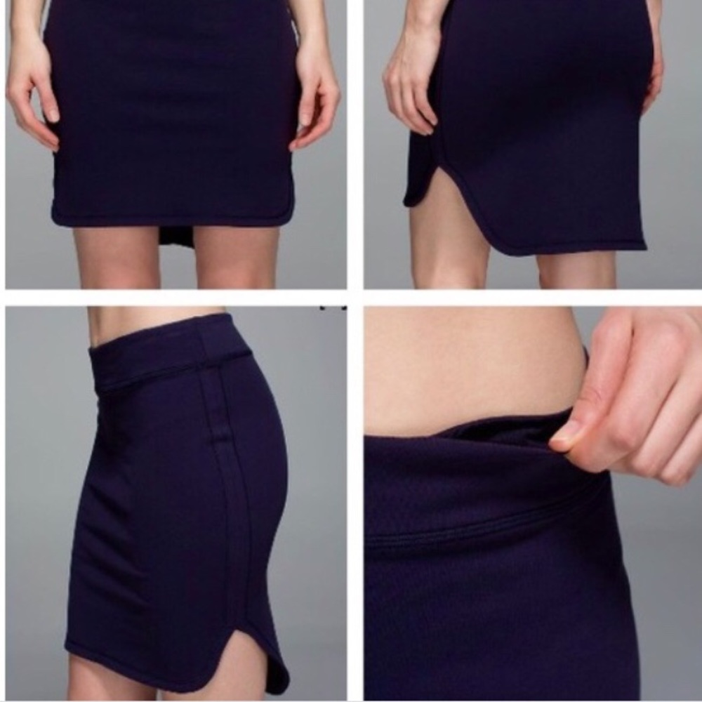 Lululemon city skirt- high/low